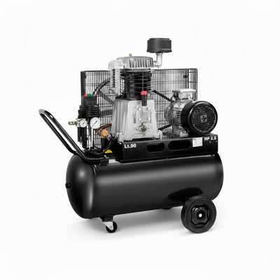 Compresor de aire 5,5 HP ,90L, 400V de segunda mano en Herramientas Usadas