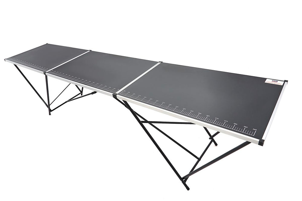 Mesa de Papel Tapiz Plegable de Aluminio HBM 300 x 60 x 77 cm. nuevo — Nuevo