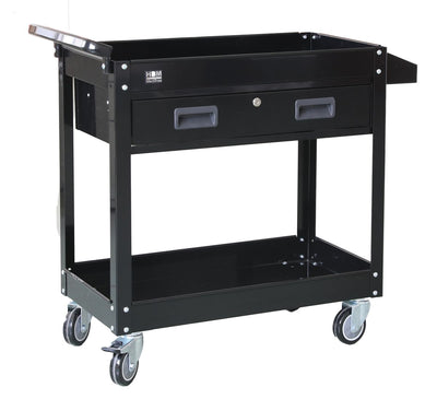 Carretilla de herramientas HBM de 90 cm, negra nuevo — Nuevo