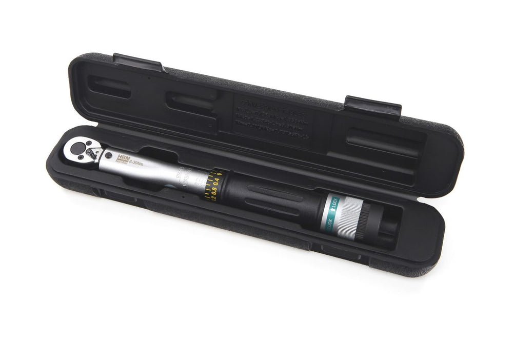 Llave de torsión HBM 3/8" Profi 6-30 Nm nuevo — Nuevo