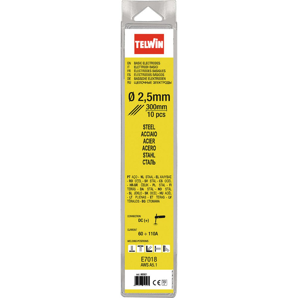 Electrodo básico Telwin acero 3,2 mm nuevo — Nuevo