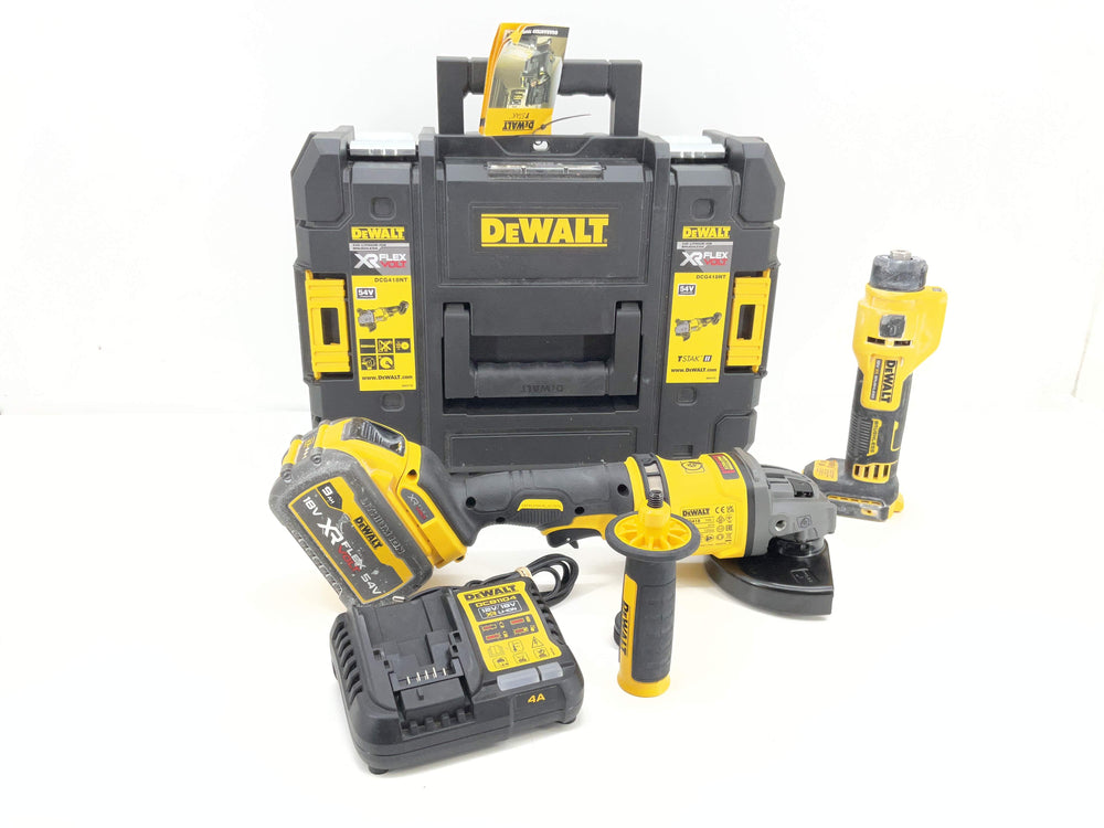 Radial Dewalt dcg418/dce555 de segunda mano · Amoladoras — Con uso