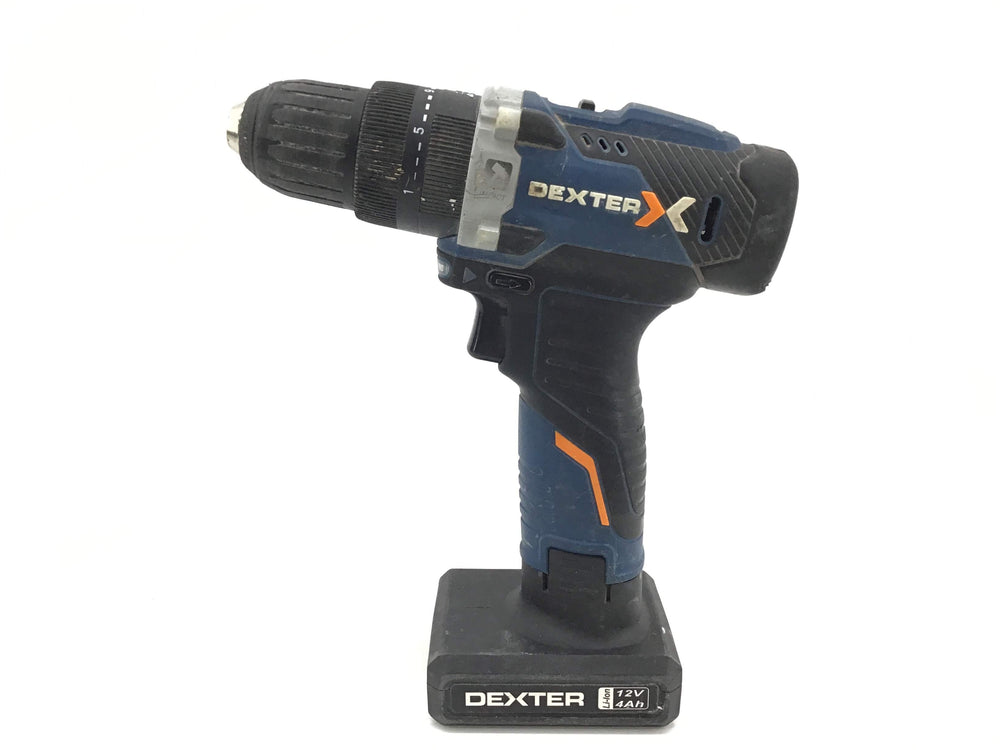 Taladro a Bateria Dexter 12id2-25.1a de segunda mano · Taladros — Como nuevo