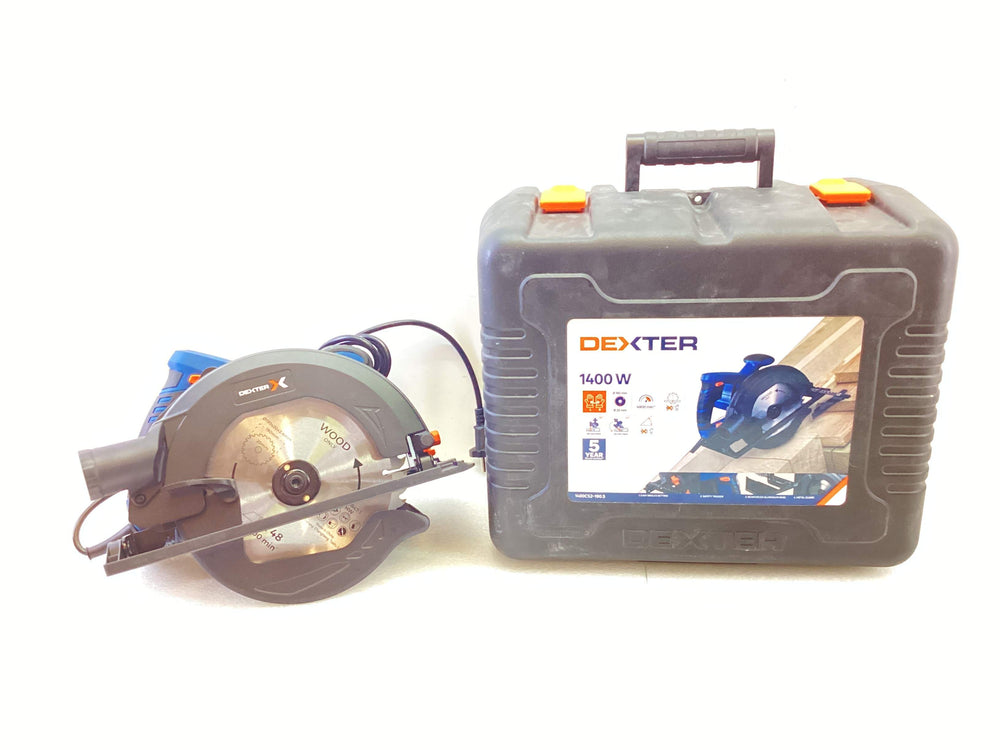 Sierra Circular Dexter 190 mm 1400 w de segunda mano · Sierras — Revisado