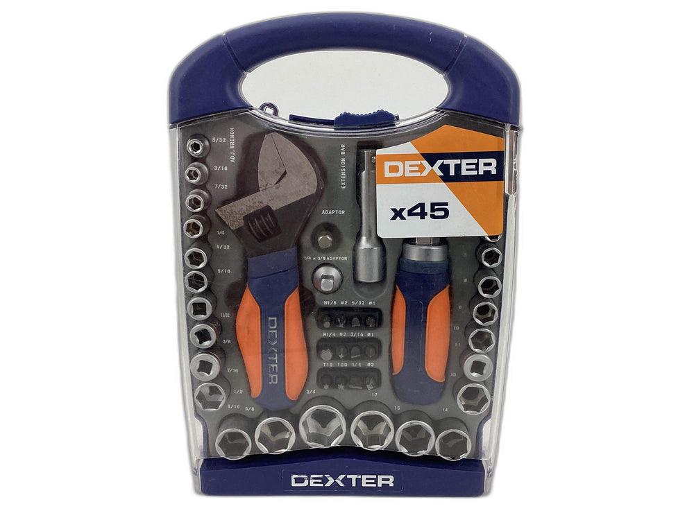 Juegos Llaves Dexter Set 45 Piezas Llaves de Vaso de segunda mano · Llaves — Con uso