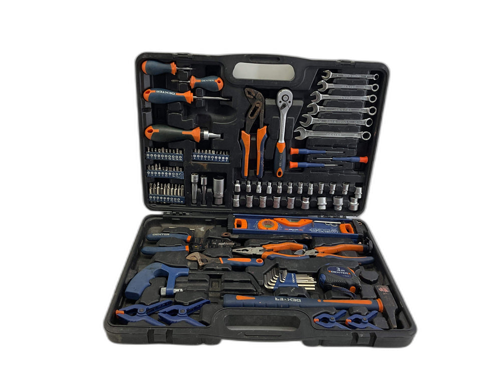 Caja Herramientas Dexter Maleta/caixa de Ferramentas Completa de segunda mano · Cajas de herramientas — Con uso