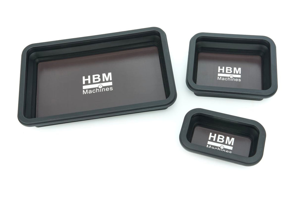 Juego de bandejas magnéticas de herramientas de 3 piezas HBM nuevo — Nuevo
