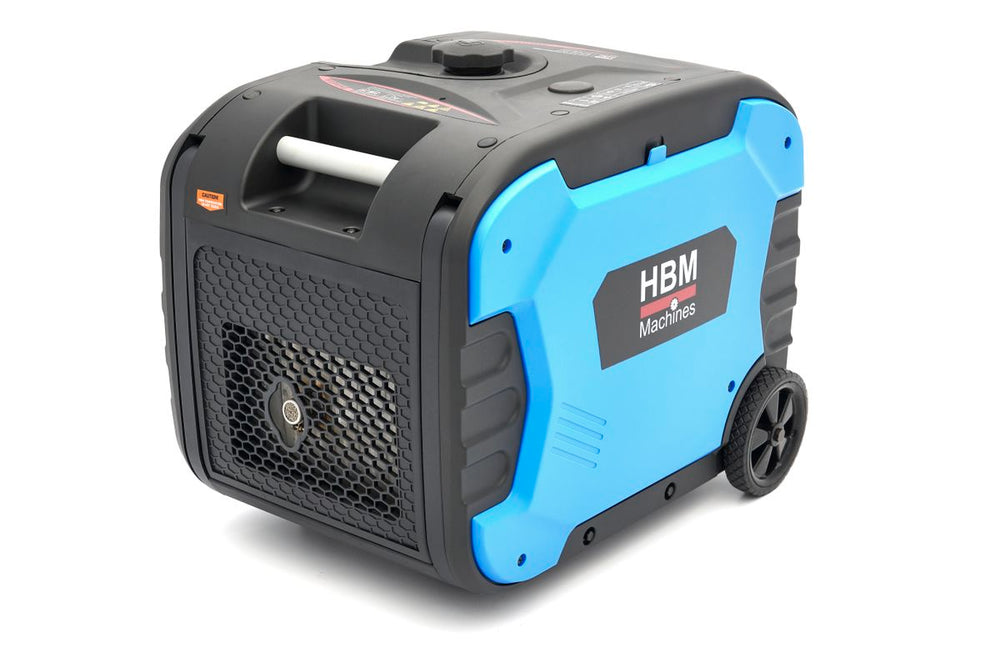 Generador inversor HBM de 4200 vatios 4 tiempos, generador con motor de gasolina de 223 cc, 230V nuevo — Nuevo