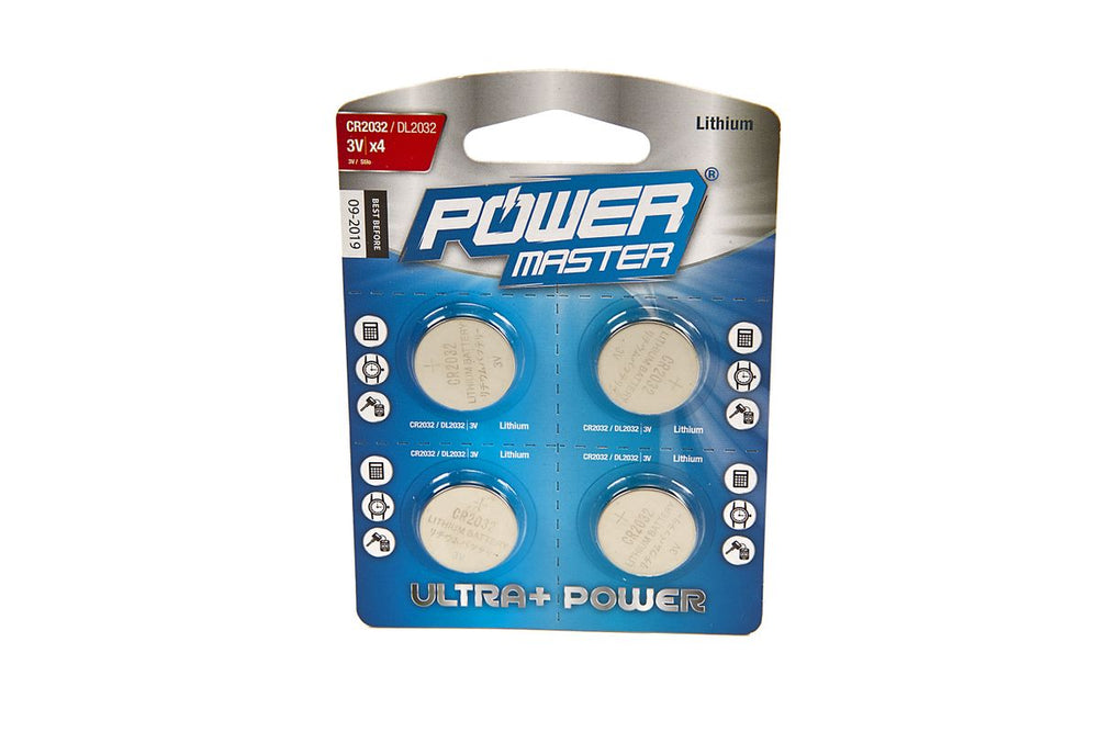 Batería de botón de litio Silverline CR2032 - 4 unidades nuevo — Nuevo