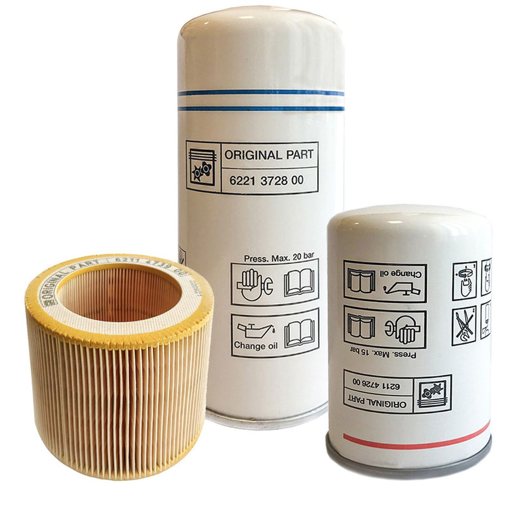 Juego de filtros Fiac 2901370001 para compresores de tornillo Michelin nuevo — Nuevo