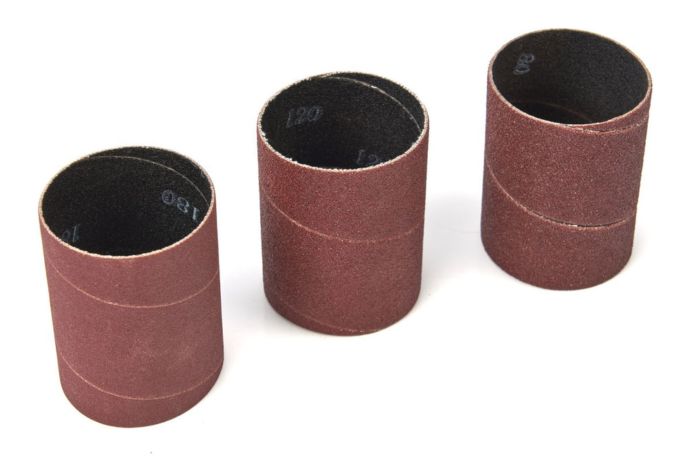 Conjunto de tambores de lijado de 3 piezas HBM para la máquina de satinado HBM - Máquina de cepillos con cabeza inclinable - 420 vatios nuevo — Nuevo