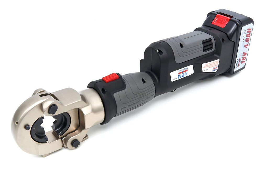 HBM Juego de Prensa Hidráulica para Cables 16–300 mm² – 60 kN a Batería nuevo — Nuevo