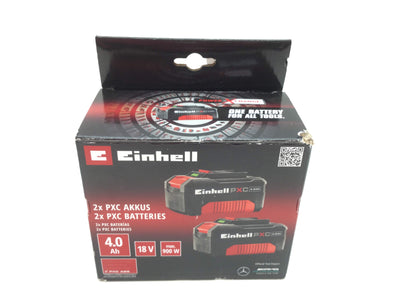 Bateria Einhell 2 Bateria 4.0 ah 18v de segunda mano · Baterías — Revisado