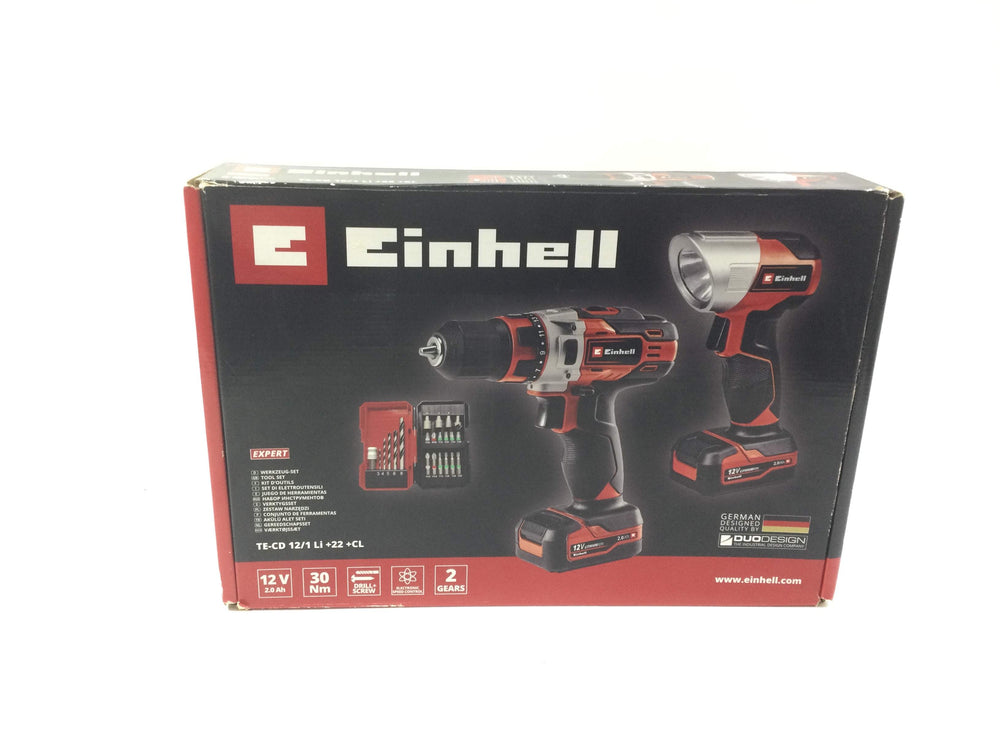 Kit Herramientas Variadas Einhell Te-cd 12/1 li +22 +cl de segunda mano · Kits de herramientas — Bueno