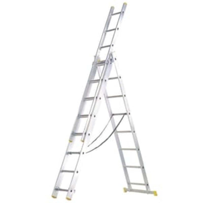 Escalera de Aluminio 3 tramos EN 131 COFAN