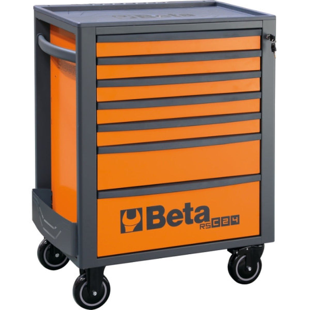 Beta carro de herramientas con 7 cajones, 224 piezas, 2400 RSC24/7-Vis nuevo — Nuevo