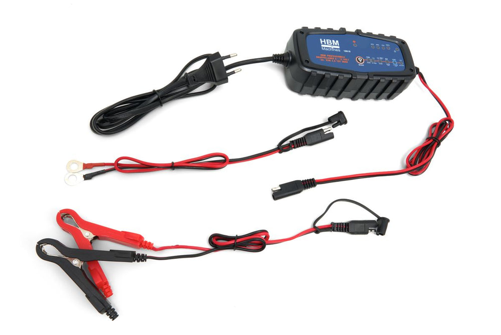 Cargador de Goteo Profesional HBM 6 / 12 Volt – 3A. Desde 2,6 hasta 90AH nuevo — Nuevo