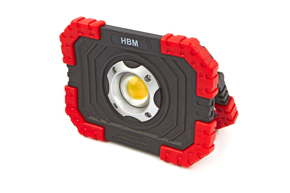 Lámpara de construcción Led HBM a batería 10 vatios - 680 lúmenes nuevo — Nuevo