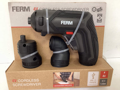 Atornillador a Bateria Ferm 4v Cordless Screwdriver de segunda mano · Atornilladores — Revisado