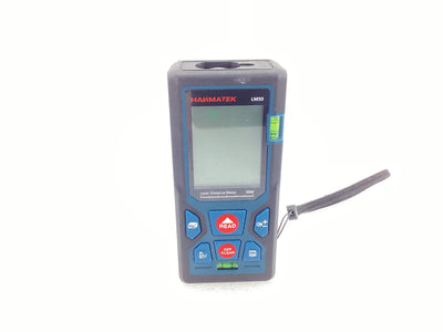 Medidor Laser Hanmatek lm50 de segunda mano · Medición — Con uso