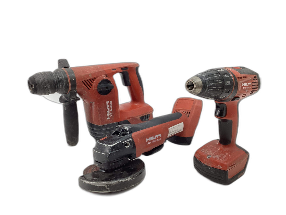 Kit Herramientas Variadas Hilti Sfc 14-a / te 4-a22/ag 125-a22 de segunda mano · Kits de herramientas — Con uso