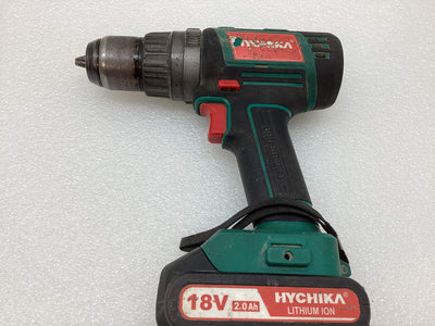 Taladro a Bateria Hychika Hammer Drill Driver Kit de segunda mano · Taladros — Con uso