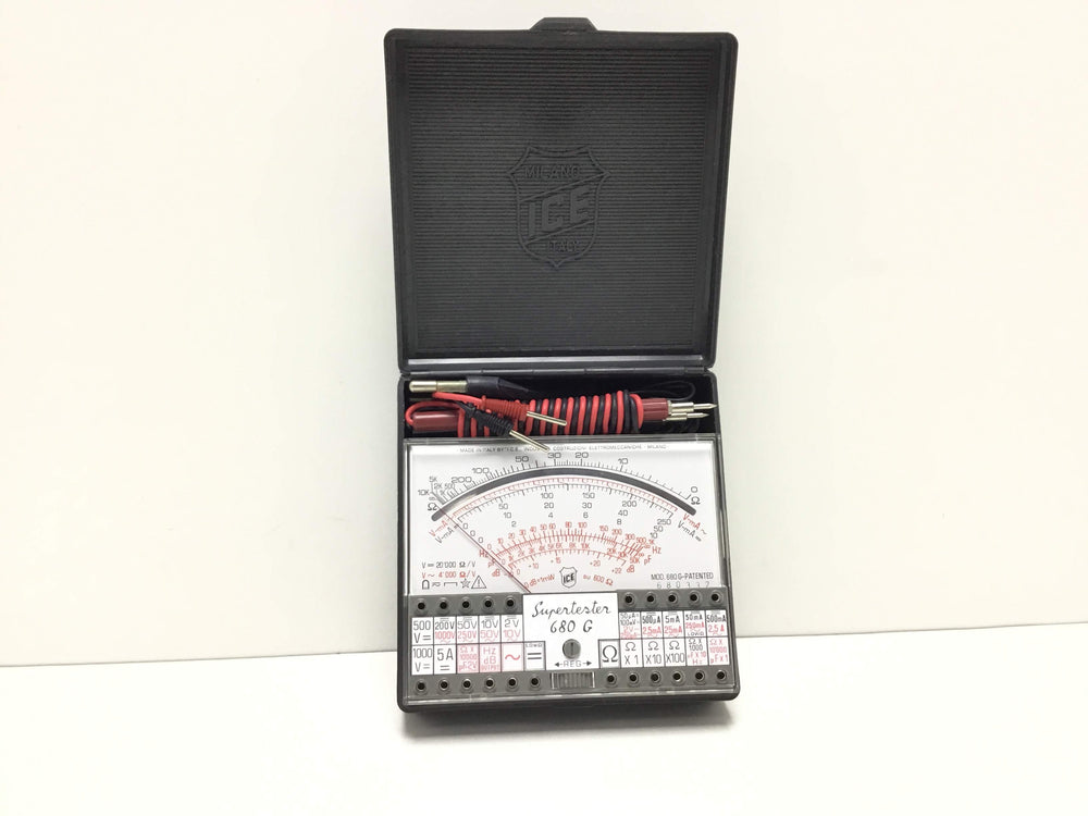 Multimetro Ice Supertester 680g de segunda mano · Multímetros — Revisado