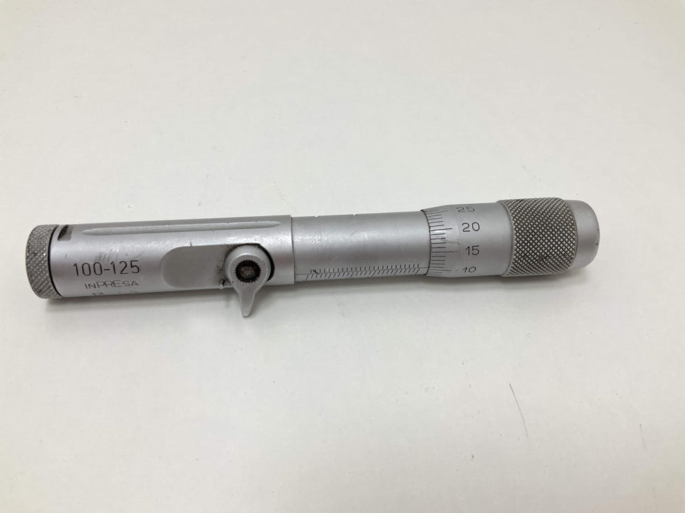 Micrometro Inpresa Interior 100-125 de segunda mano · Medición — Con uso