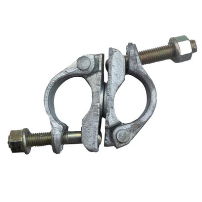 Juego de 2 bridas giratorias a 360º de acero 48 mm. para andamios