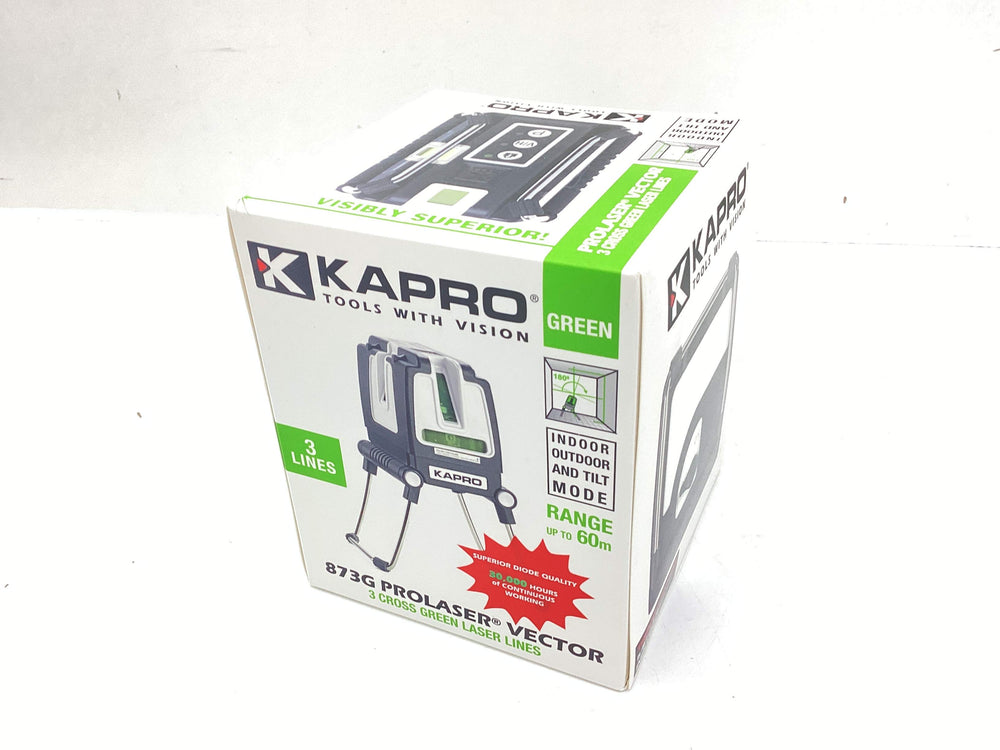 Nivel Laser Kapro 873g Prolaser Vector de segunda mano · Medición — Revisado