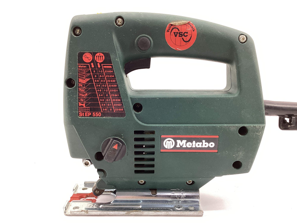 Sierra Calar Metabo Step 550 de segunda mano · Sierras — Con uso
