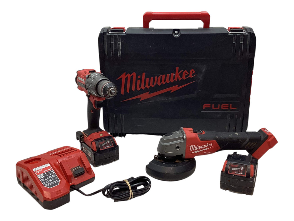 Kit Herramientas Variadas Milwaukee m18 fsag125x / m18 fpd3 de segunda mano · Kits de herramientas — Con uso