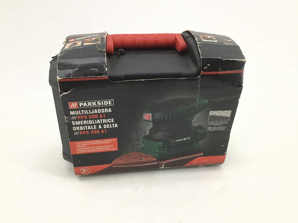 Multilijadora Parkside Pps 200 a1 de segunda mano · Lijadoras — Como nuevo