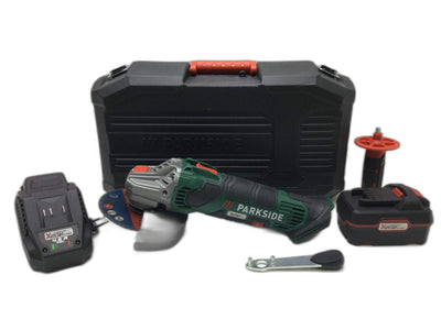 Radial Parkside Pwsa 20-li b3 de segunda mano · Amoladoras — Revisado