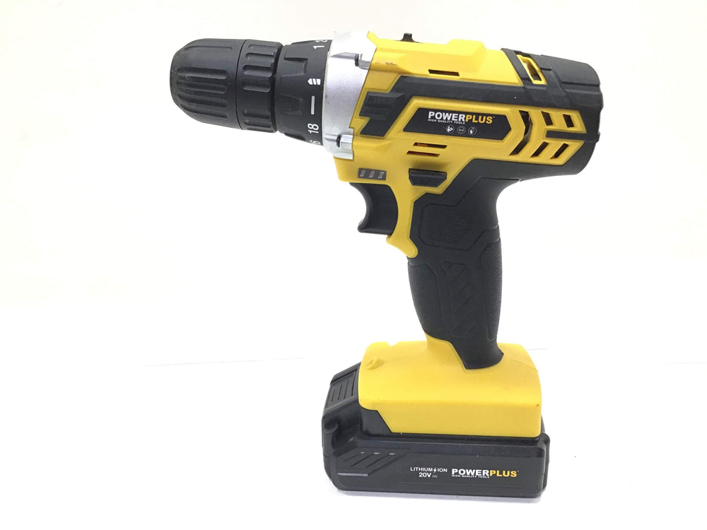 Taladro a Bateria Powerplus powx00501 de segunda mano · Taladros — Revisado