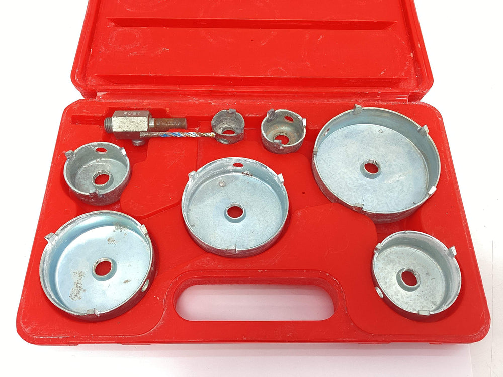 Disco Abrasivo Rubi Kit Coronas Perforadoras Diamante Para Cerámica/porcelana de segunda mano · Cristalería — Bueno