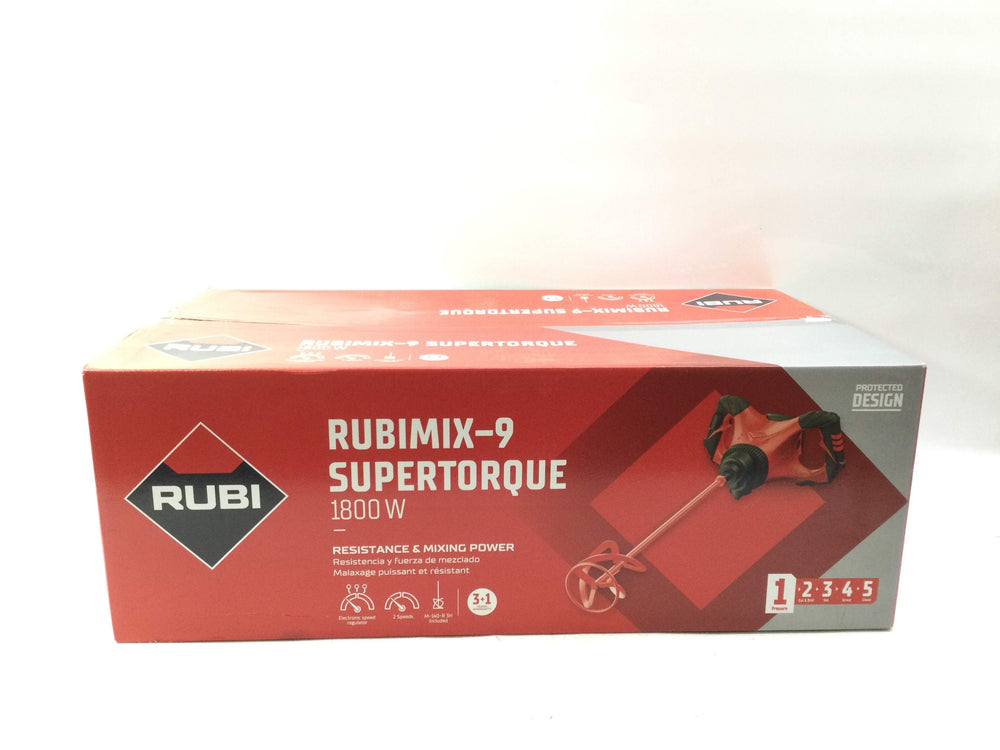 Batidora de Obra Rubi Super torque9 de segunda mano · Albañilería — Revisado