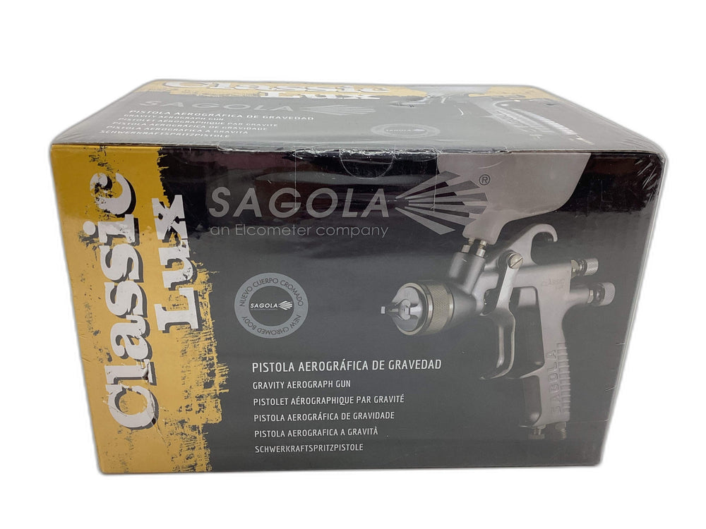 Pistola de Pintar Sagola Classic Lux 1 80 de segunda mano · Pintura — Revisado
