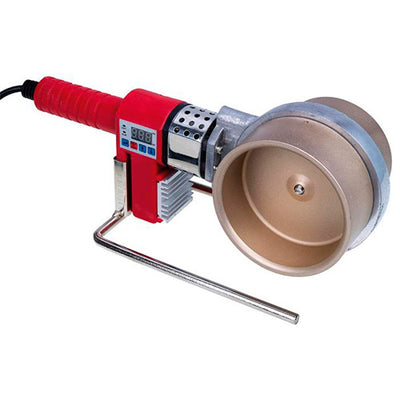 Soldador de tuberías PP/PE Ø75–110 mm en alquiler | Polifusor con control electrónico