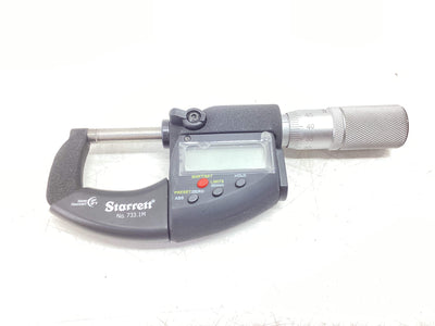 Micrometro Starrett 733.1mexfl-25 de segunda mano · Medición — Revisado