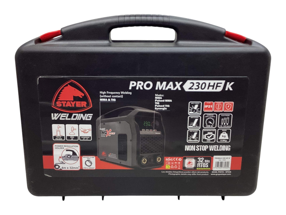 Soldador Stayer Pro Max 230hf k de segunda mano · Soldadura — Revisado