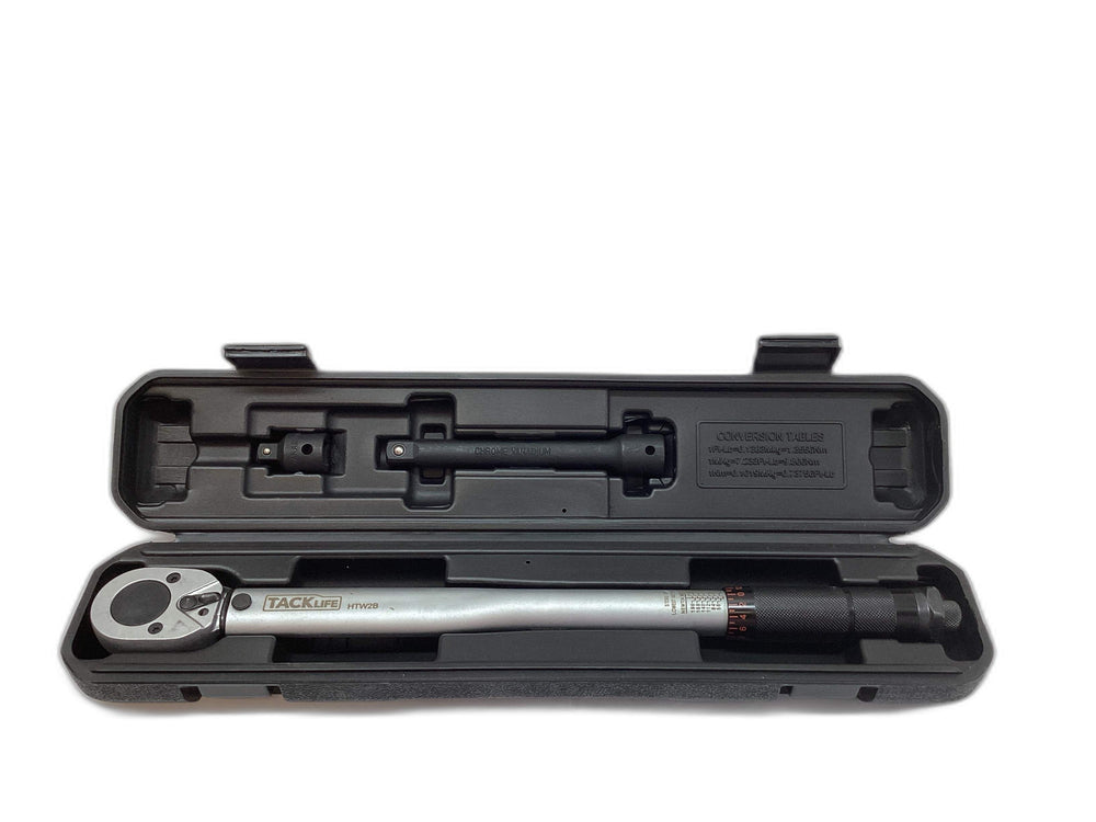 Llave Dinamometrica Tacklife 1/2-inch Drive Click Torque Wrench 42-210nm de segunda mano · Llaves — Con uso