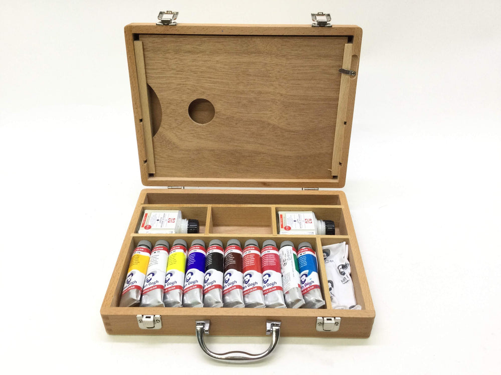 Otras Pintura Van Gogh Set Acrílico Caja Madera Van Gogh Set Acrílico Caja Madera de segunda mano · Pintura — Con uso