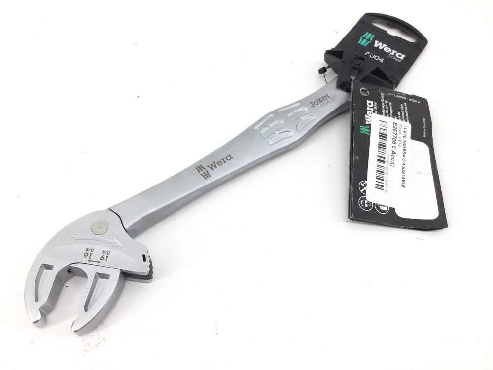 Llave Inglesa o Ajustable Wera de segunda mano · Llaves — Revisado