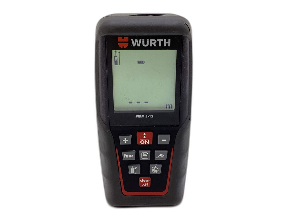 Medidor Laser Wurth Wdm 5-12 de segunda mano · Medición — Con uso