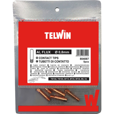 Los consejos de soldadura de aluminio/flux de Telwin nuevo — Nuevo