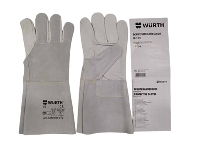 GUANTES DE SOLDAR LARGOS WURTH W-100 10 5350050010 *A ESTRENAR de segunda mano — Como nuevo