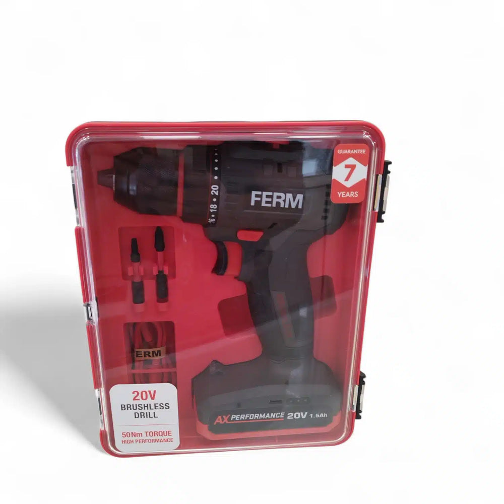 ATORNILLADOR FERM PERFORMANCE 20V + CABLE * A ESTRENAR * de segunda mano · Atornilladores — Como nuevo