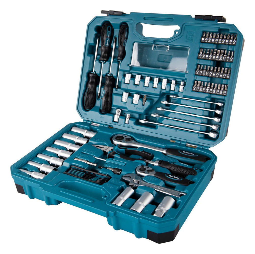 Conjunto de herramientas manuales de Makita 87 piezas E-08458 nuevo — Nuevo