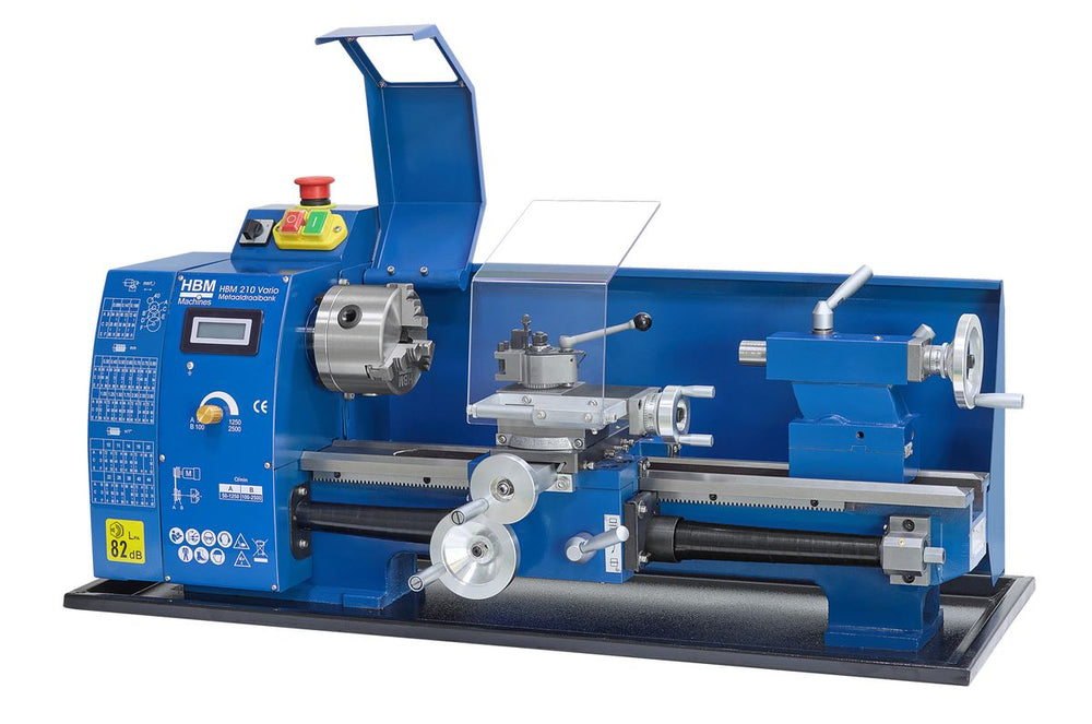 HBM mini torno para metal 210 x 400 vario nuevo — Nuevo